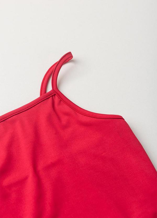 Vida Costeira - Maiô Infantil Uv50+  Vermelho 3