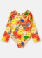 Up Baby - Maiô Manga Longa Malha Fps+50 Forro Verde - variação: Rosa