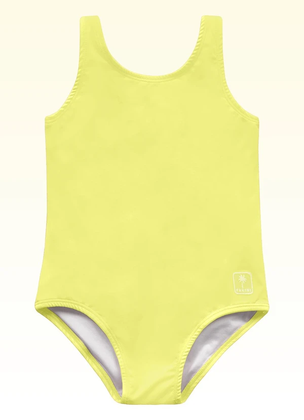 Fakini Kids - Maiô Moda Praia Amarelo
