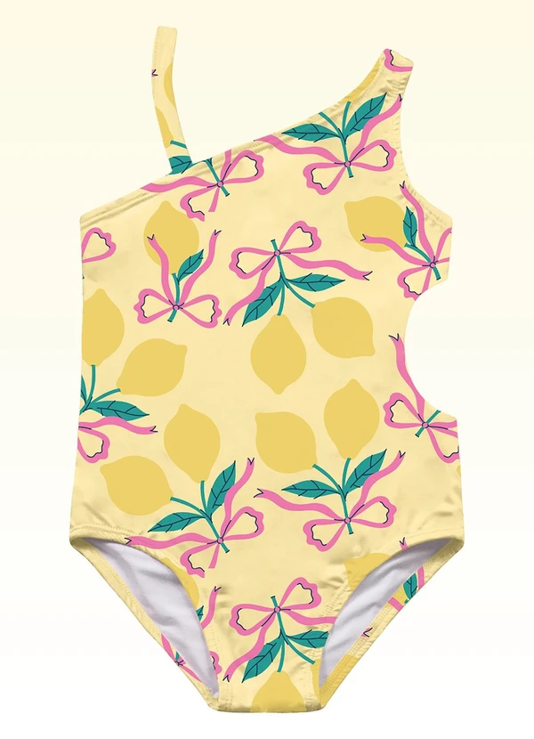 Fakini Kids - Maiô Moda Praia Amarelo