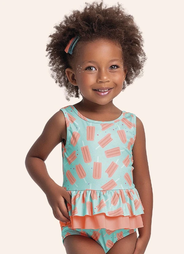 Fakini Kids - Maio Moda Praia Verde 2