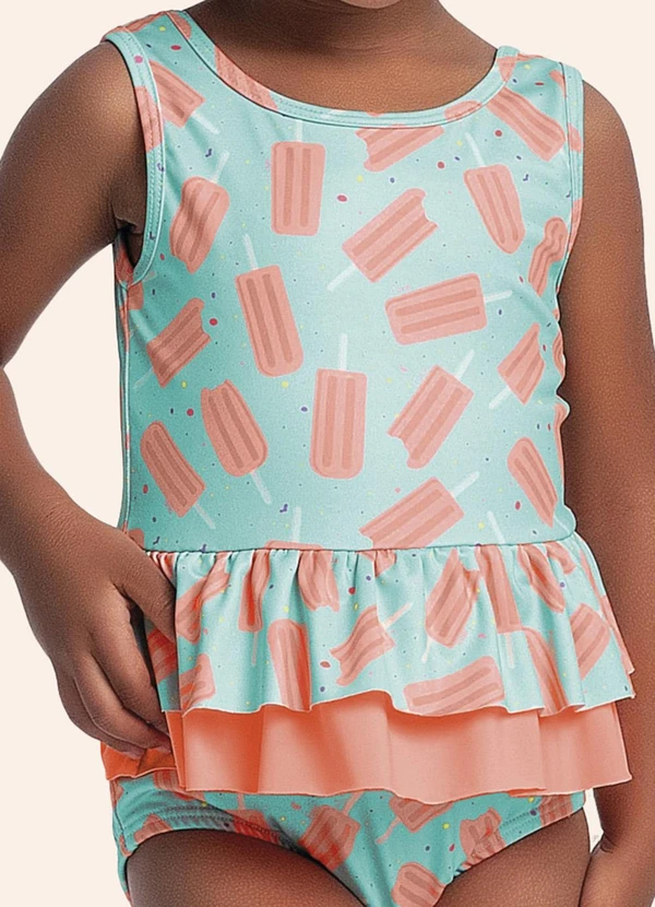 Fakini Kids - Maio Moda Praia Verde 3