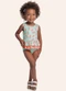Fakini Kids - Maio Moda Praia Verde - variação: Verde