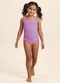 Malwee Kids - Maiô com Recortes Uv50+ Vermelho - variação: Rosa Malva