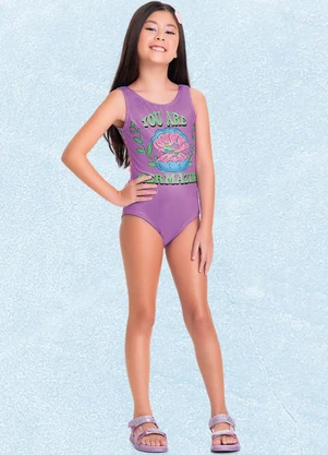 Fakini Kids - Maiô Roxo - FAKINI KIDS
