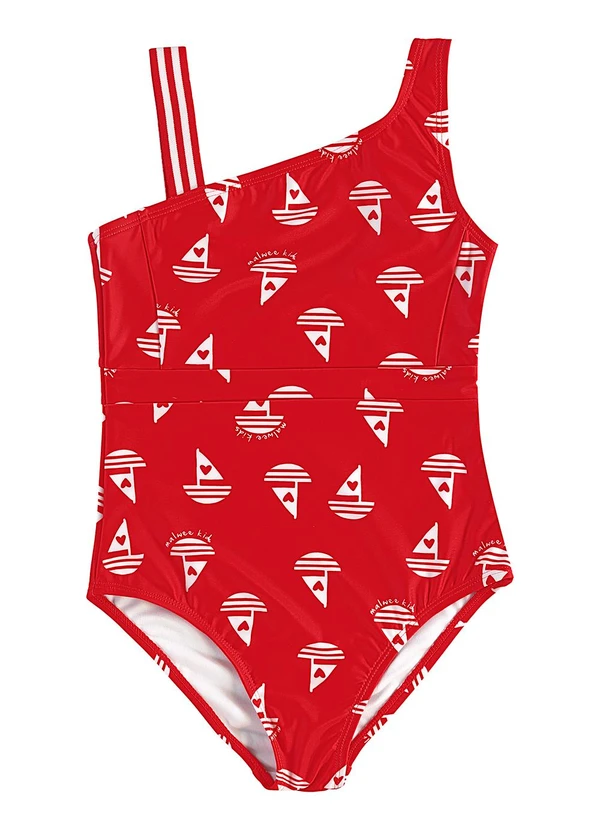 Malwee Kids - Maiô Veleiros Malha Uv Vermelho 3