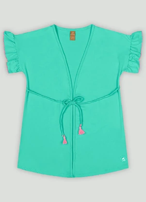 Up Baby - Saída de Praia em Malha Fps+50 Verde - UP BABY