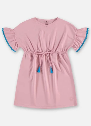 Up Baby - Saída de Praia Infantil Fps +50 Rosa - UP BABY