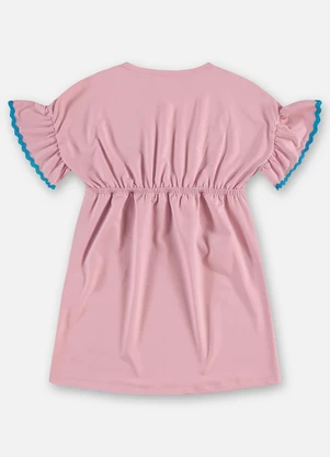 Up Baby - Saída de Praia Infantil Fps +50 Rosa - UP BABY