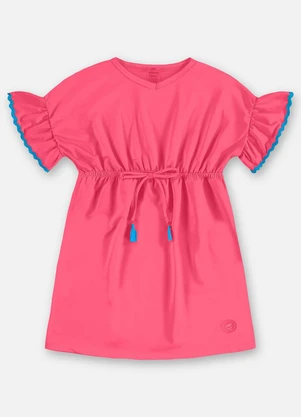 Up Baby - Saída de Praia Infantil Fps +50 Rosa - UP BABY