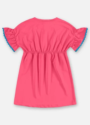 Up Baby - Saída de Praia Infantil Fps +50 Rosa - UP BABY