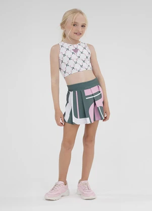 Lilica Ripilica - Top Thermo Dry Infantil Branco - LILICA RIPILICA