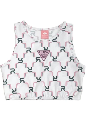 Lilica Ripilica - Top Thermo Dry Infantil Branco - LILICA RIPILICA