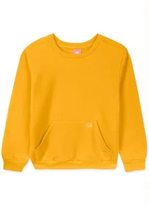 Lilica Ripilica - Blusão Bebê Menina com Aroma Amarelo - LILICA RIPILICA