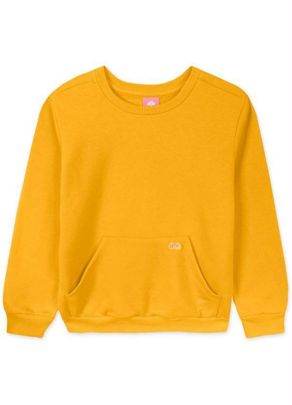 Lilica Ripilica - Blusão Bebê Menina com Aroma Amarelo