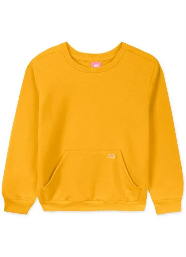 Lilica Ripilica - Blusão Bebê Menina com Aroma Amarelo