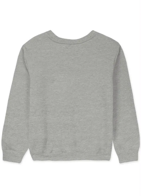 Lilica Ripilica - Blusão Bebê Menina com Aroma Cinza 2