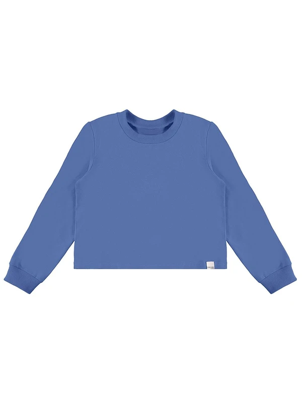 Malwee Kids - Blusão Box em Cotton Menina Roxo 3