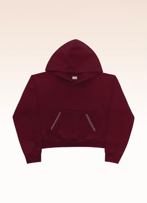 Fakini Kids - Blusão com Capuz Bordo - FAKINI KIDS