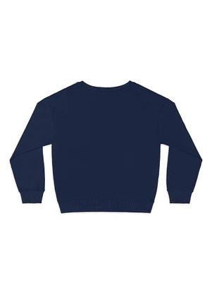 Quimby - Blusão Infantil em Molecotton Felpado Azul - QUIMBY