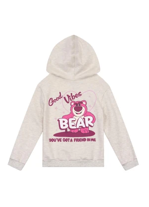 Brandili - Blusão Infantil Menina do Lotso Cinza - BRANDILI