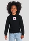 Brandili - Blusão Infantil Menina do Lotso Preto - variação: Preto