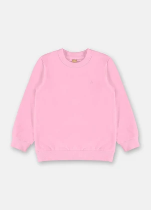 Up Baby - Blusão Infantil Molecotton Rosa - UP BABY