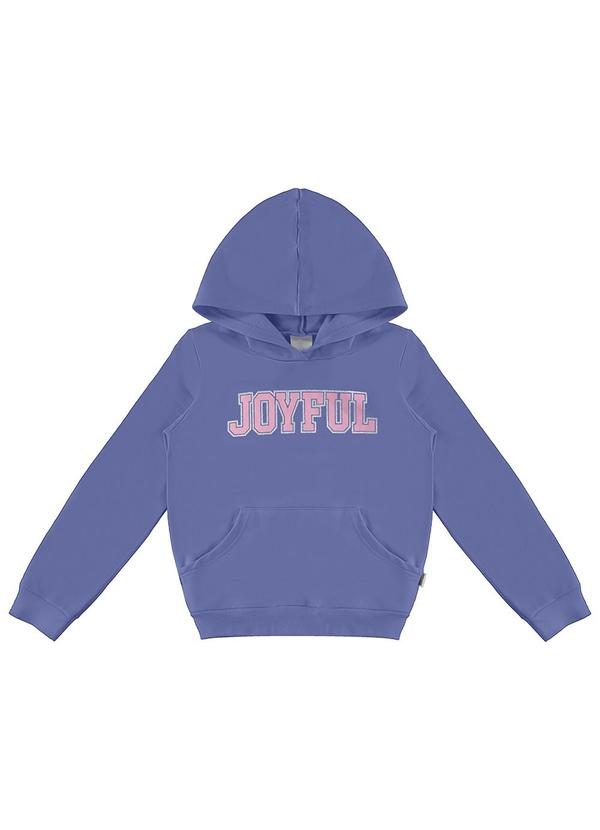 Malwee Kids - Blusão Joyful em Moletom MeninaRoxo