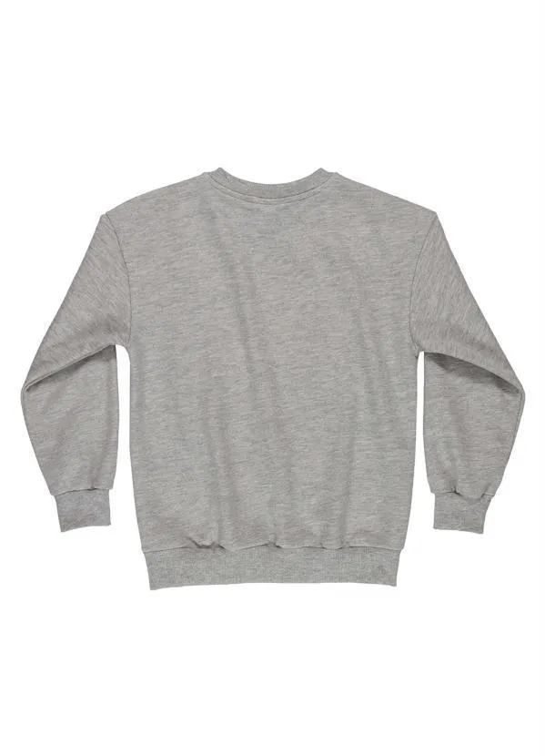 Gloss - Blusão Menina Infantil com Bordado Cinza 4