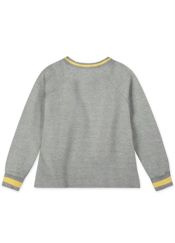 Lilica Ripilica - Blusão Moletom Menina Cinza 2