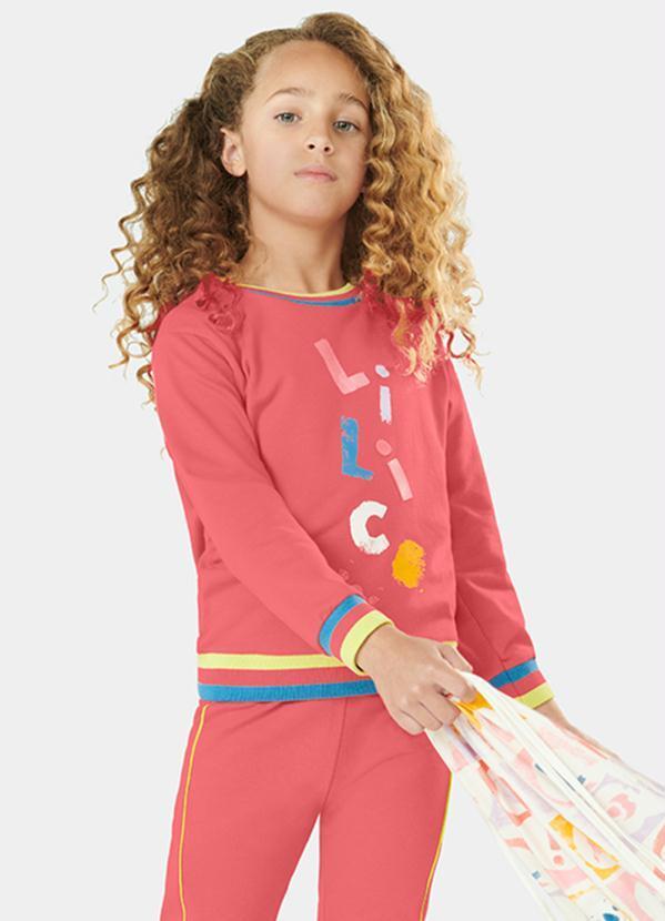 Lilica Ripilica - Blusão Moletom Repelente a Insetos Laranja