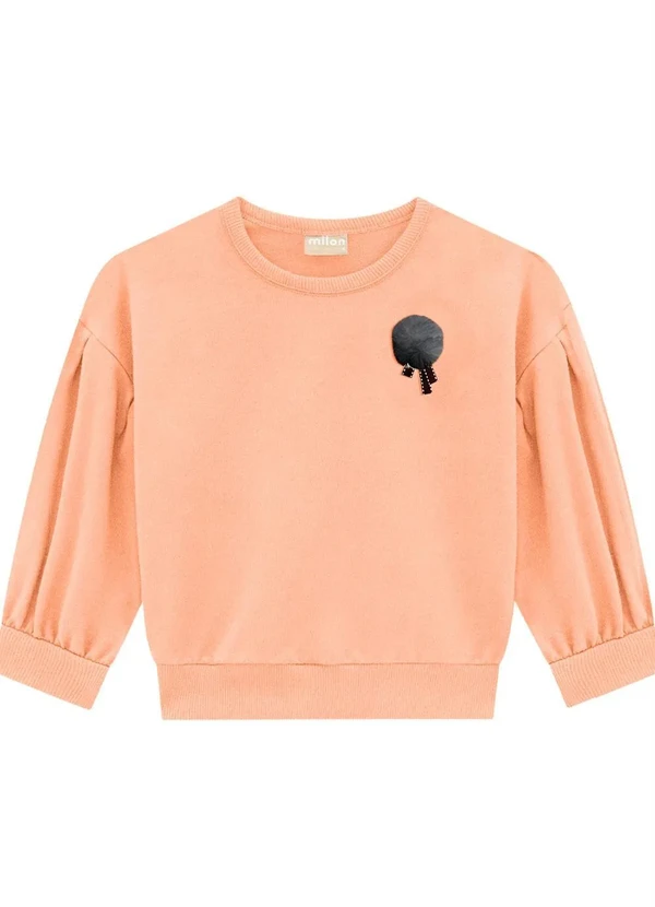 Milon - Casaco Infantil Salmão