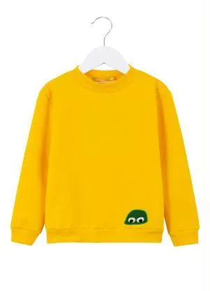 Fábula - Casaco Menina de Moletom Coletivo Amarelo - FÁBULA