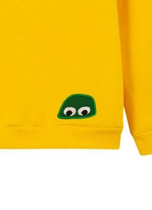 Fábula - Casaco Menina de Moletom Coletivo Amarelo - FÁBULA