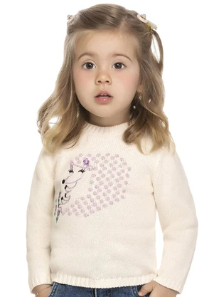 Trick Nick - Sueter Infantil Bege - TRICK NICK