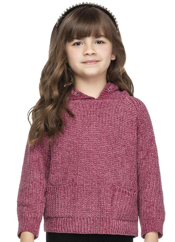 Trick Nick - Sueter Tricot Infantil Vinho