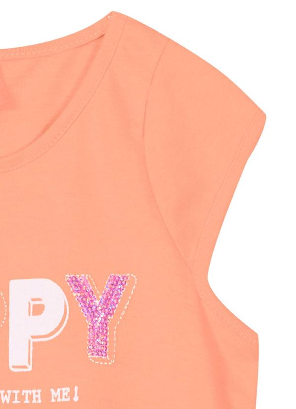 Brandili - Blusa Infantil Menina em Malha Rosa 3