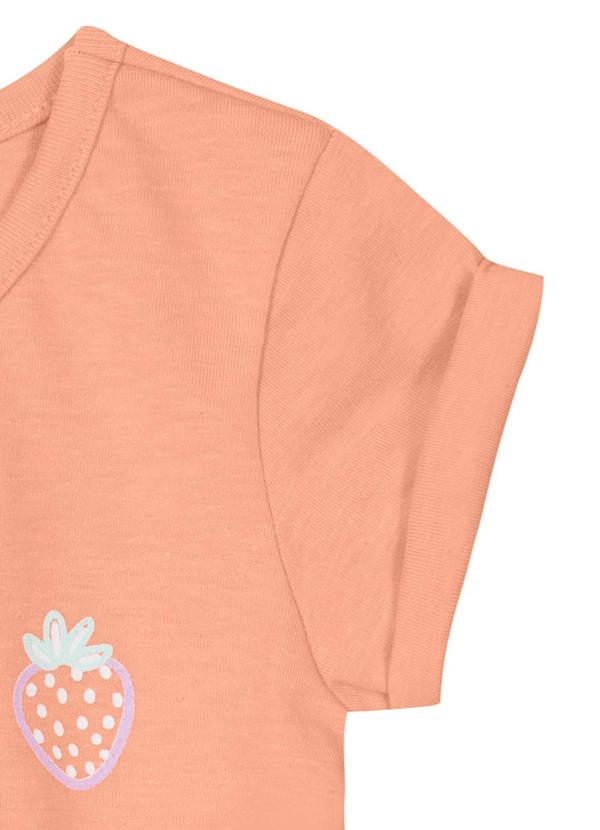 Brandili - Blusa Infantil Menina em Malha Rosa 2