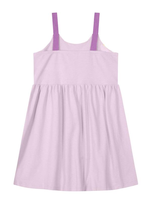Brandili - Vestido Infantil Menina em Malha  Lilás 3