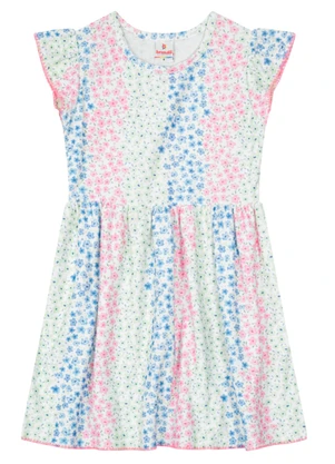 Brandili - Vestido Infantil Menina Estampado  Natural - BRANDILI