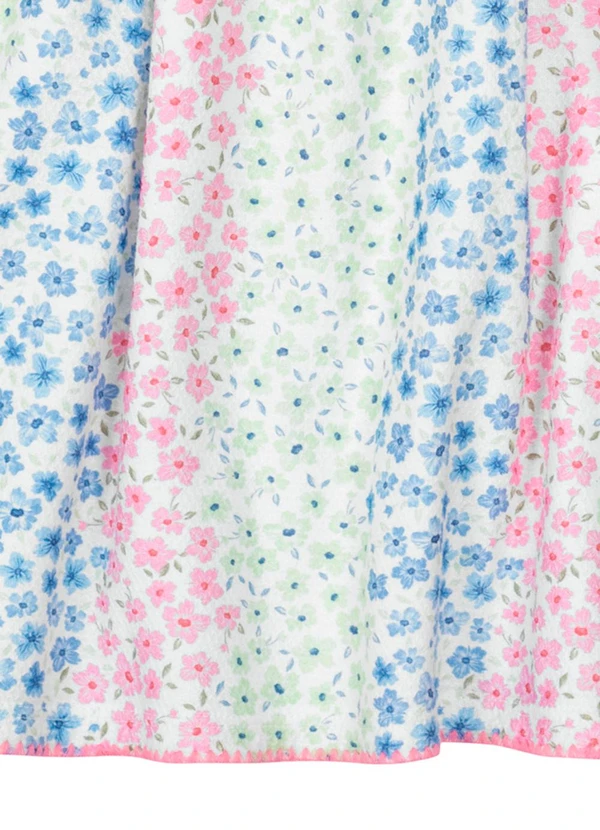 Brandili - Vestido Infantil Menina Estampado  Natural 3