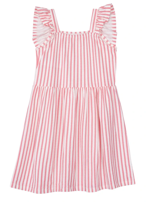 Brandili - Vestido Infantil Menina  Natural 2