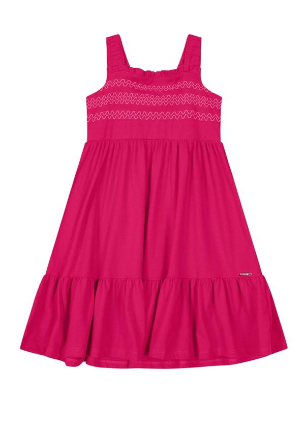 Brandili - Vestido Infantil Menina Rosa