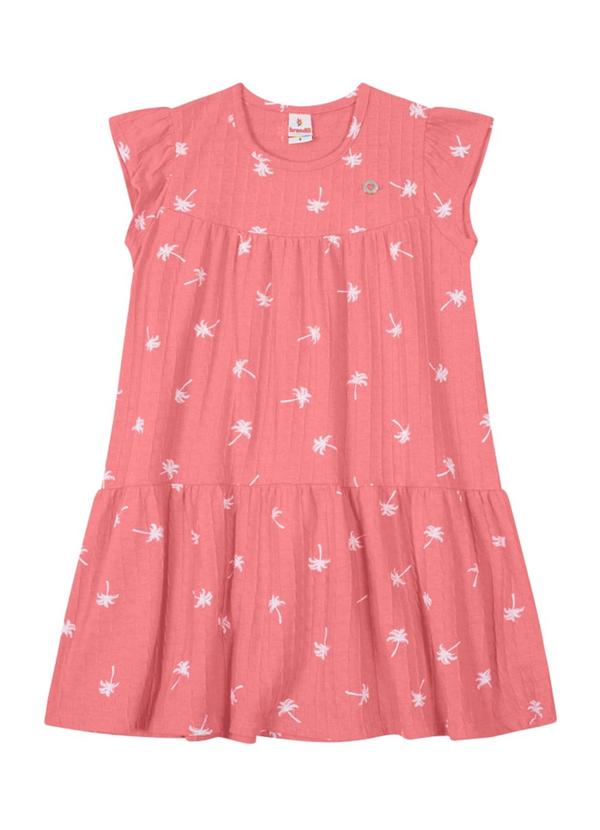 Brandili - Vestido Infantil Menina Rosa
