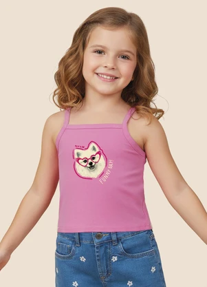 Malwee Kids - Blusa Básica Funny Day Rosa - MALWEE KIDS