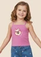 Malwee Kids - Blusa Básica Choose Your Fun Azul - variação: Rosa