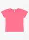 Rovi Kids - Blusa Básica Infantil Cotton Leve Rosa - variação: Rosa