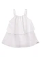 Carinhoso - Blusa em Babados Verde  - variação: Branco