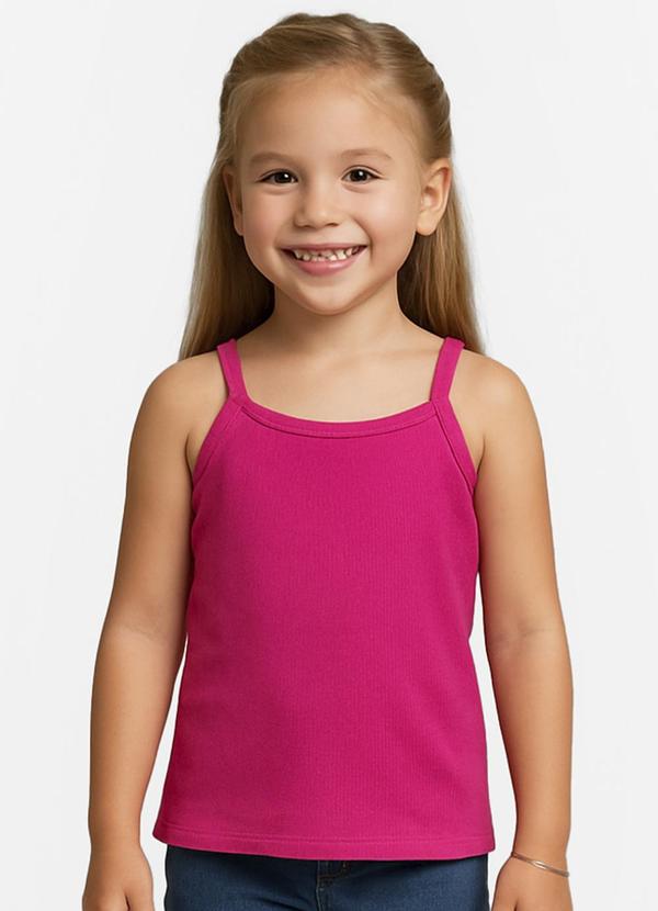 Infinita Cor - Blusa Feminina Infantil Rosa