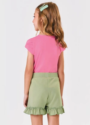 Rovitex - Blusa Feminina Infantil Rosa - ROVITEX